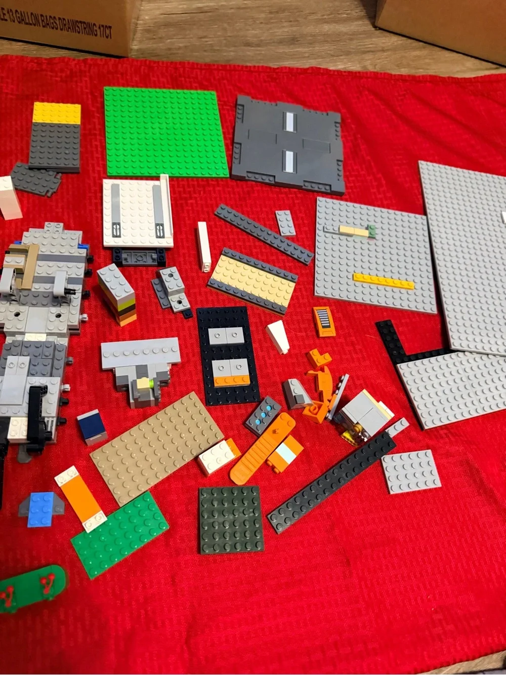 Mixed Lot of Lego bases and mixed lot